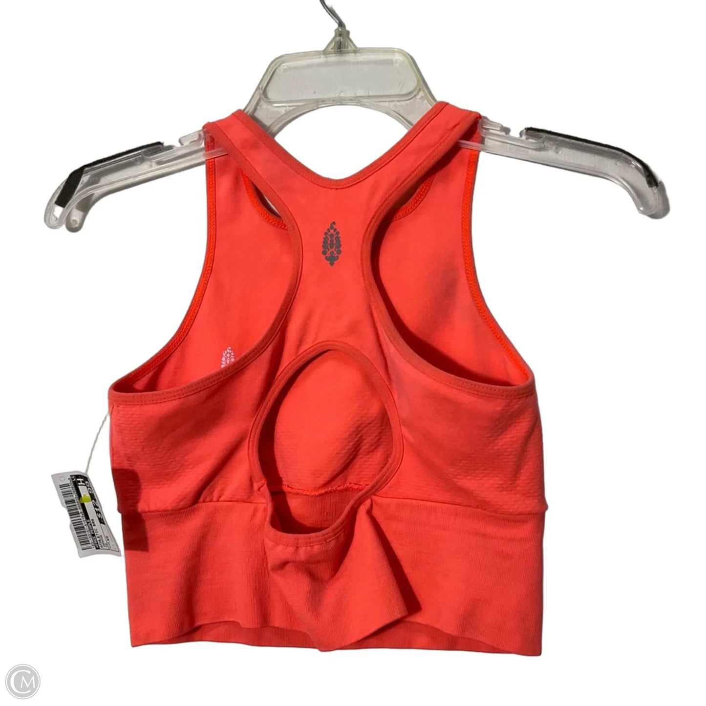 Athletic Bra By Free People In Orange, Size: Xs