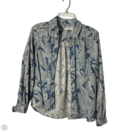 Top Long Sleeve By Pilcro In Beige, Size: Xs