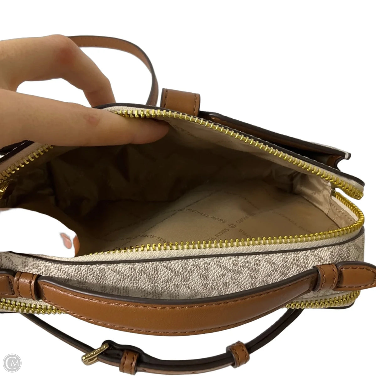 Crossbody Designer By Michael Kors, Size: Small