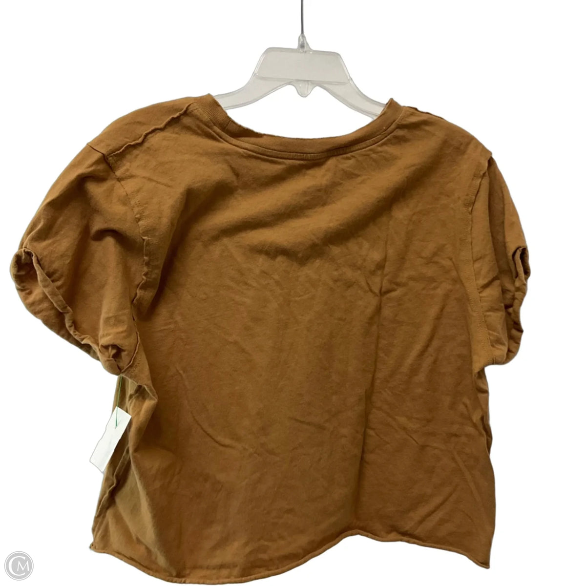 Top Short Sleeve Basic By We The Free In Brown, Size: L