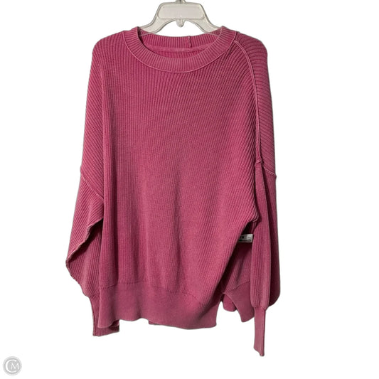 Sweater By Aerie In Pink, Size: M