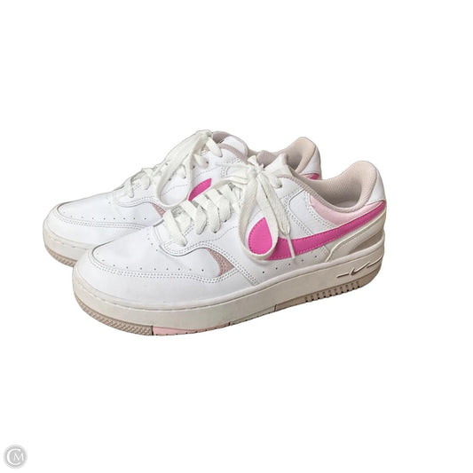 Shoes Athletic By Nike In White, Size: 9.5