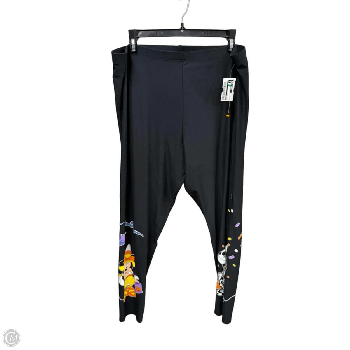 Pants Leggings By Disney In Black, Size: 2x