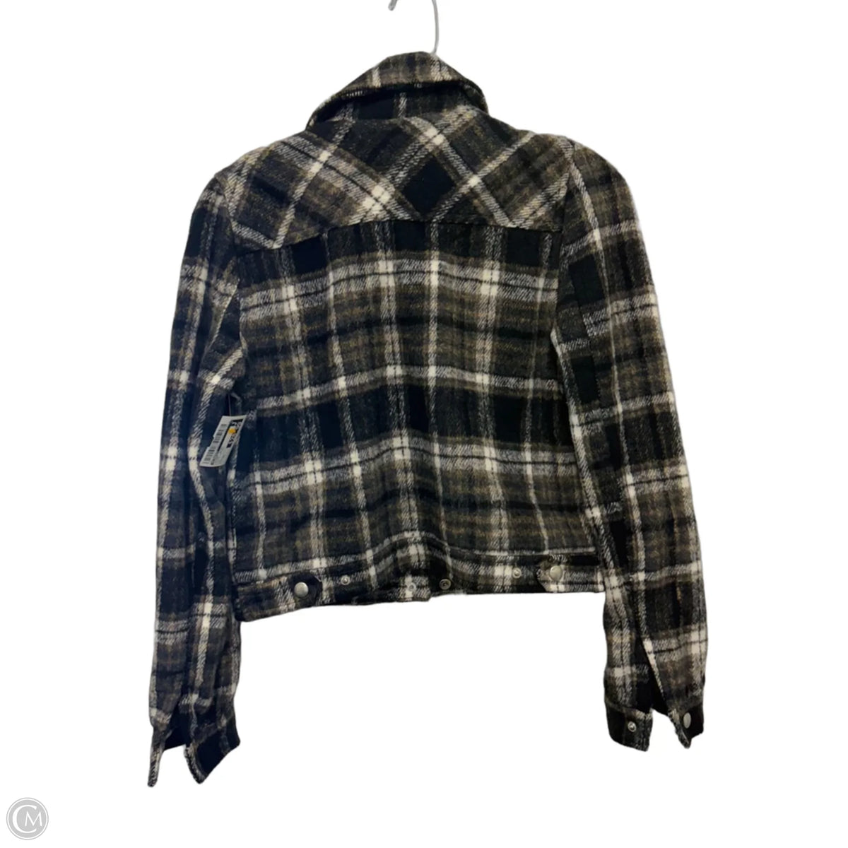 Jacket Shirt By Blanknyc In Plaid Pattern, Size: Xs