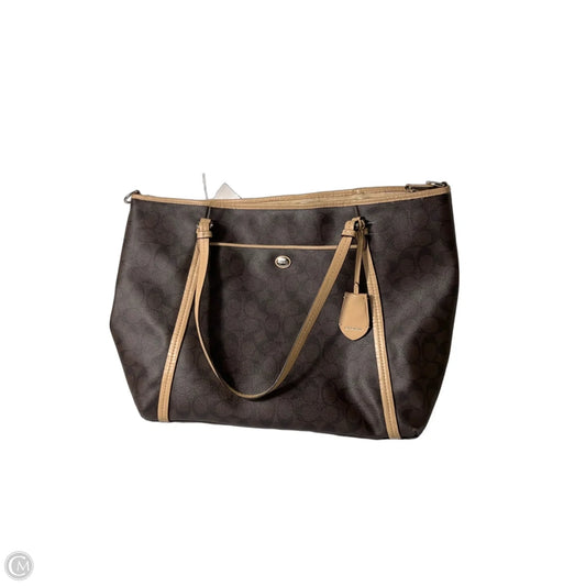 Tote Designer By Coach, Size: Large