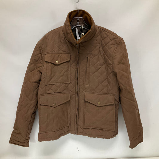 Jacket Puffer & Quilted By Cma In Brown, Size: Xl