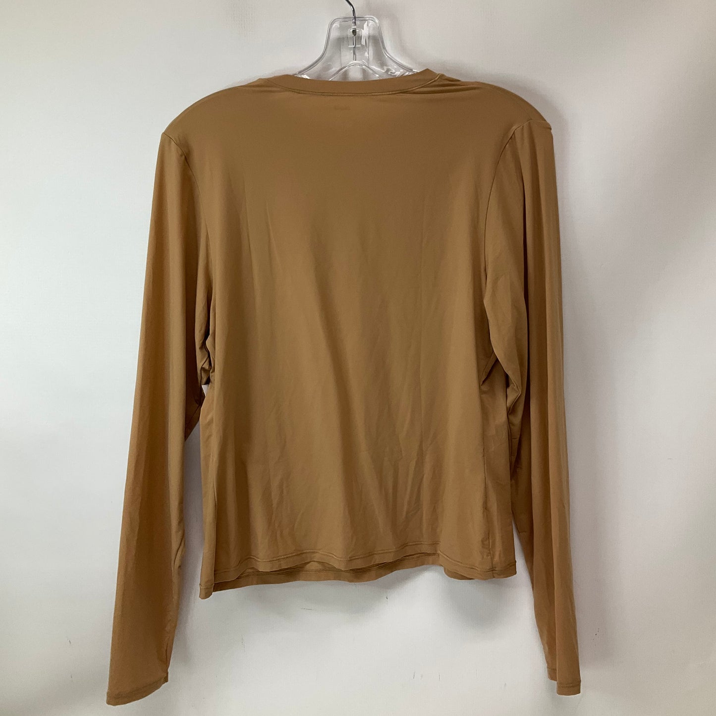 Top Long Sleeve By Skims In Tan, Size: 2x