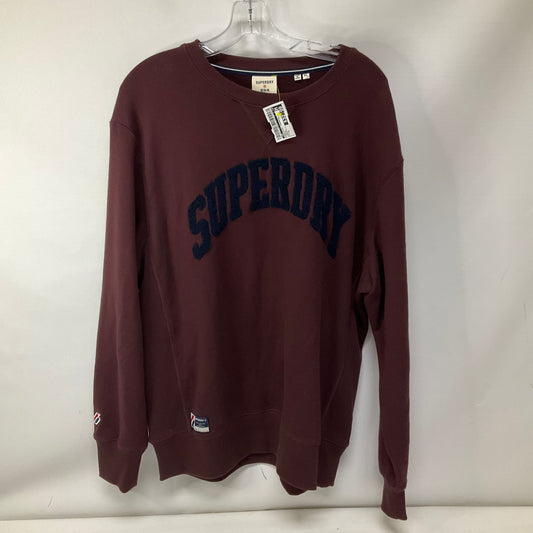 Sweatshirt Crewneck By Cmb In Purple, Size: Xl