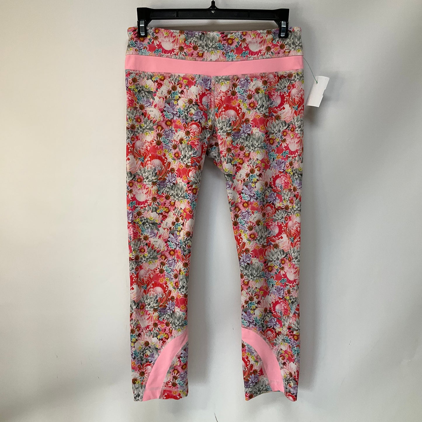 Athletic Leggings By Lululemon In Floral Print, Size: 4