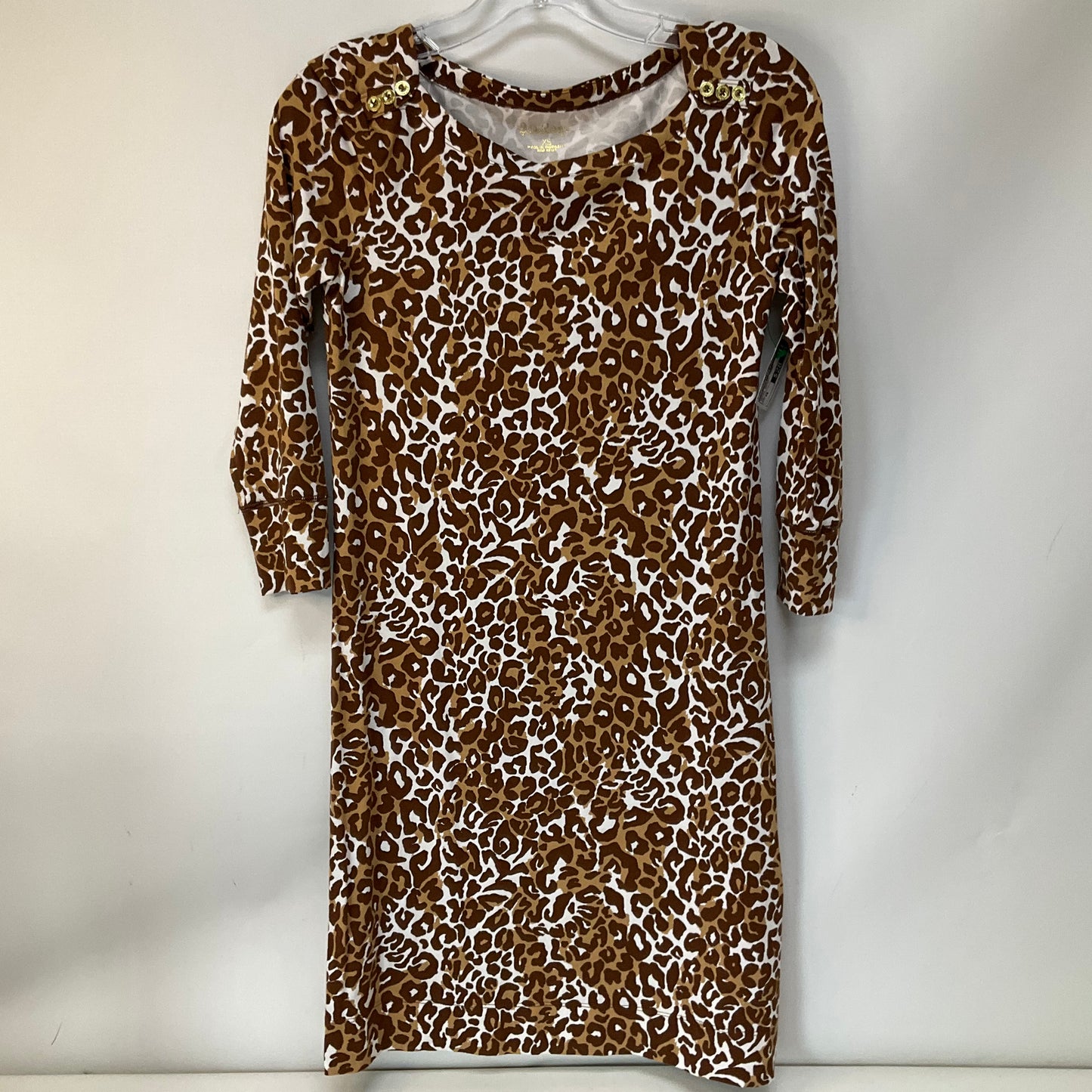 Dress Casual Short By Lilly Pulitzer In Animal Print, Size: Xs