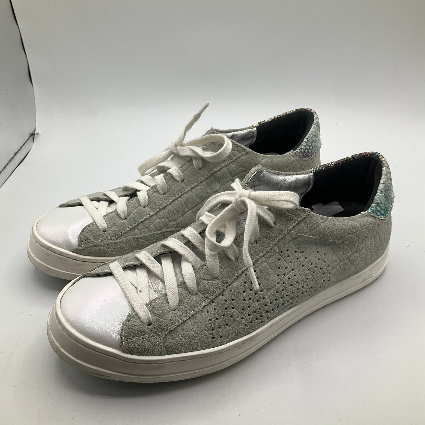 Shoes Sneakers By P448 In Grey, Size: 9