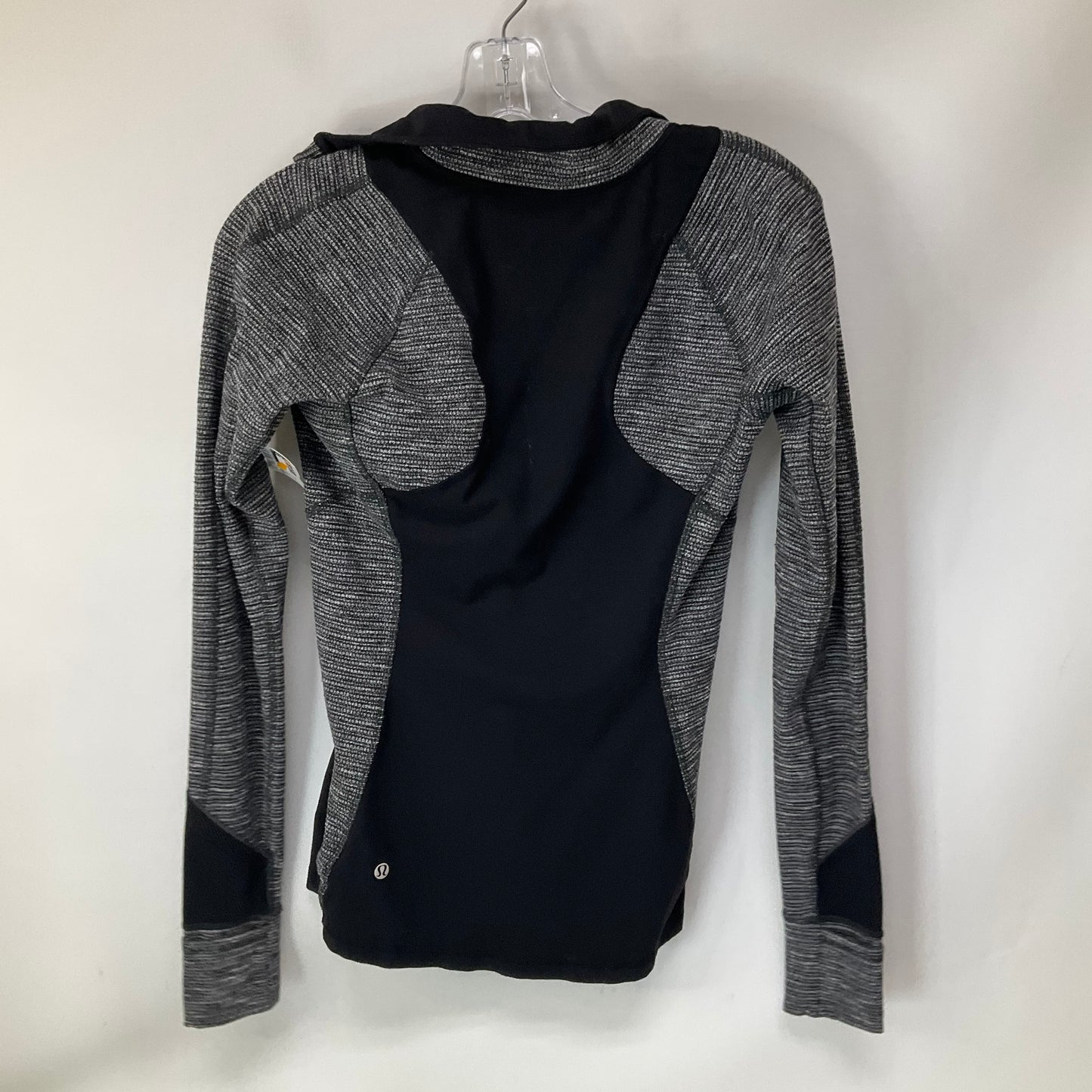 Athletic Jacket By Lululemon In Black, Size: 4