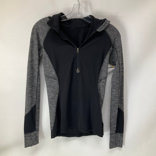 Athletic Jacket By Lululemon In Black, Size: 4