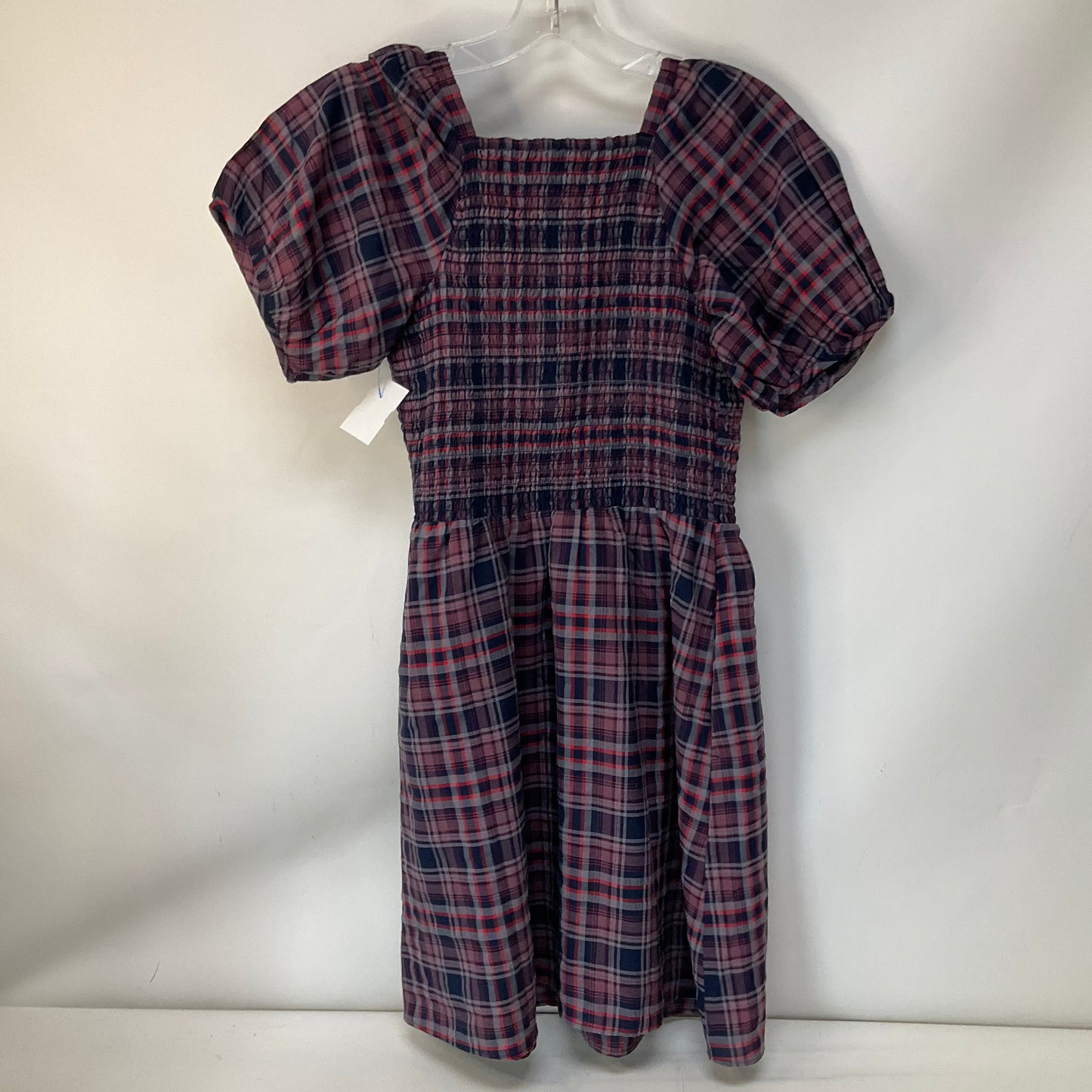 Dress Casual Short By Madewell In Plaid Pattern, Size: Xxs