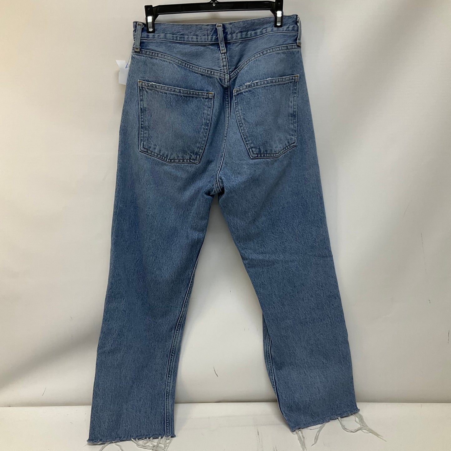 Jeans Boyfriend By Agolde In Blue Denim, Size: 0