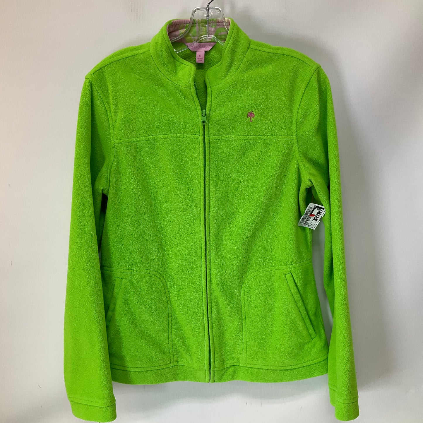 Jacket Fleece By Lilly Pulitzer In Green, Size: M