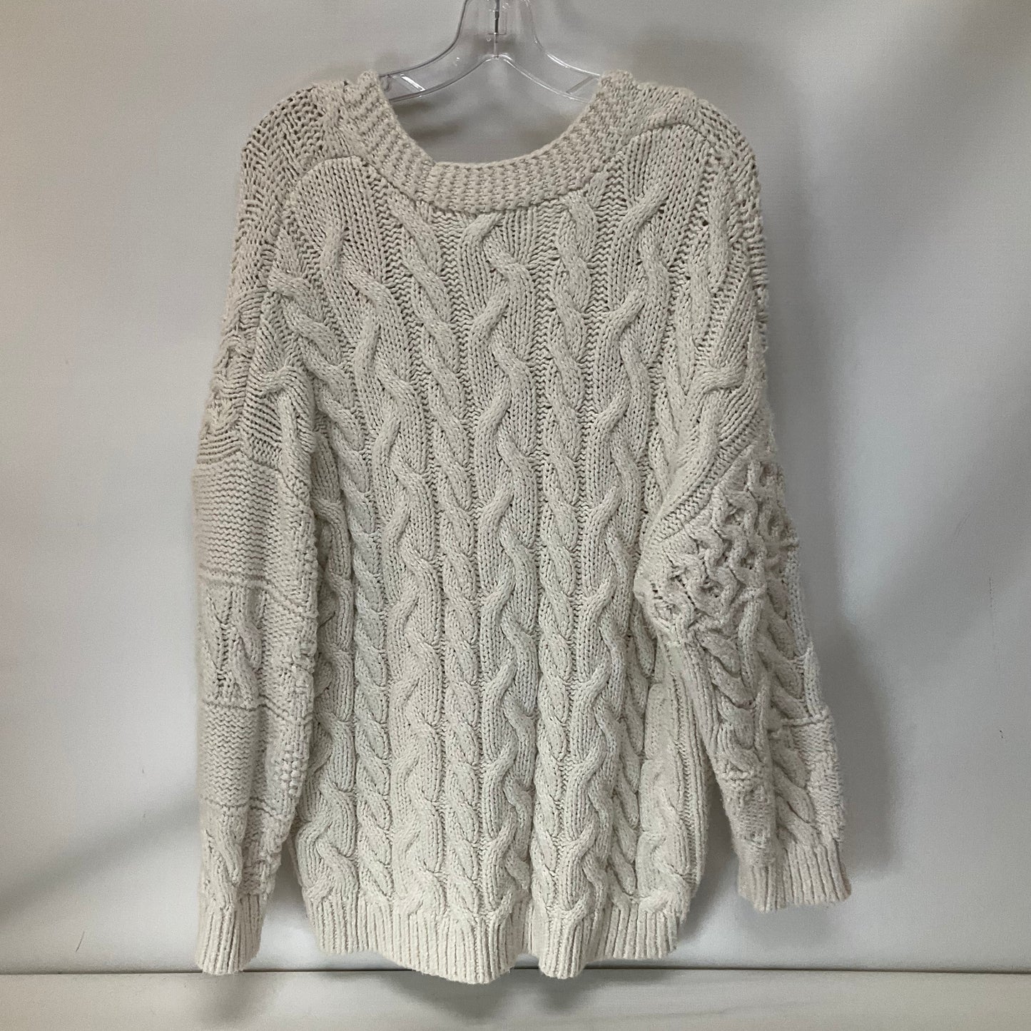 Cardigan By Aerie In Cream, Size: Xl