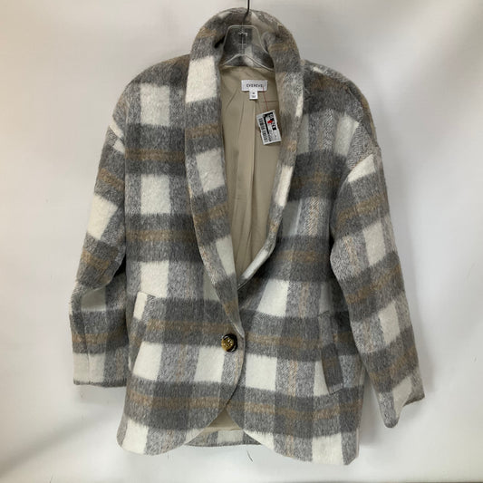 Jacket Other By Evereve In Plaid Pattern, Size: M