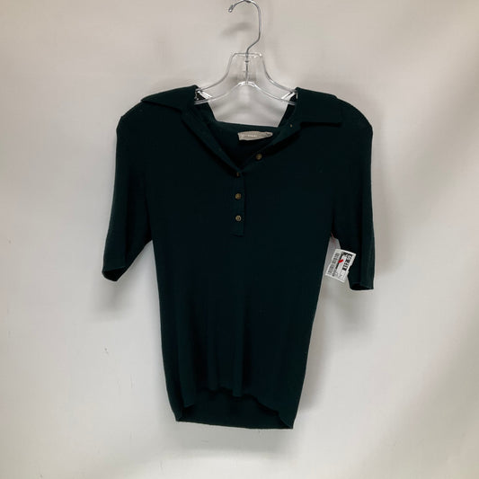 Top Short Sleeve By Everlane In Green, Size: M