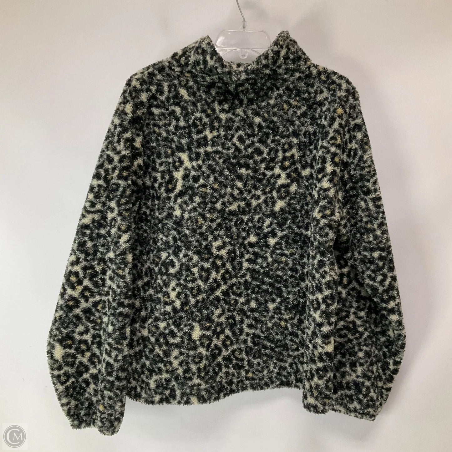 Top Long Sleeve By Loft In Animal Print, Size: L