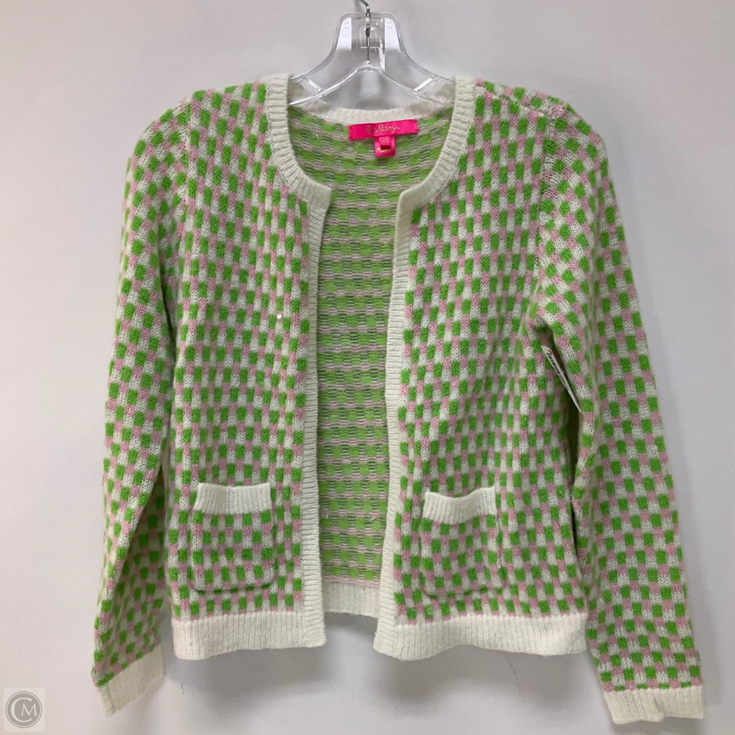 Cardigan Designer By Lilly Pulitzer In Green, Size: Xxs