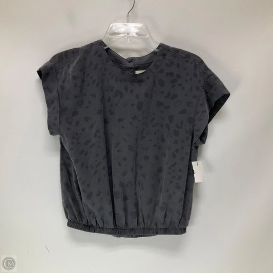 Top Short Sleeve By Cloth & Stone In Animal Print, Size: M