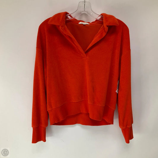 Top Long Sleeve By Z Supply In Red, Size: Xs