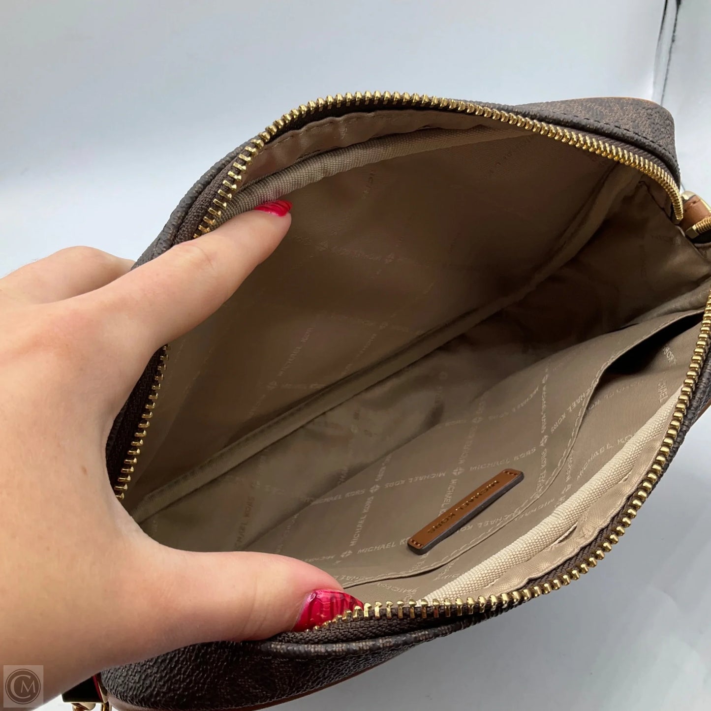 Crossbody Designer By Michael Kors, Size: Small