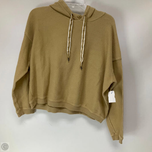 Sweatshirt Crewneck By Aerie In Yellow, Size: L