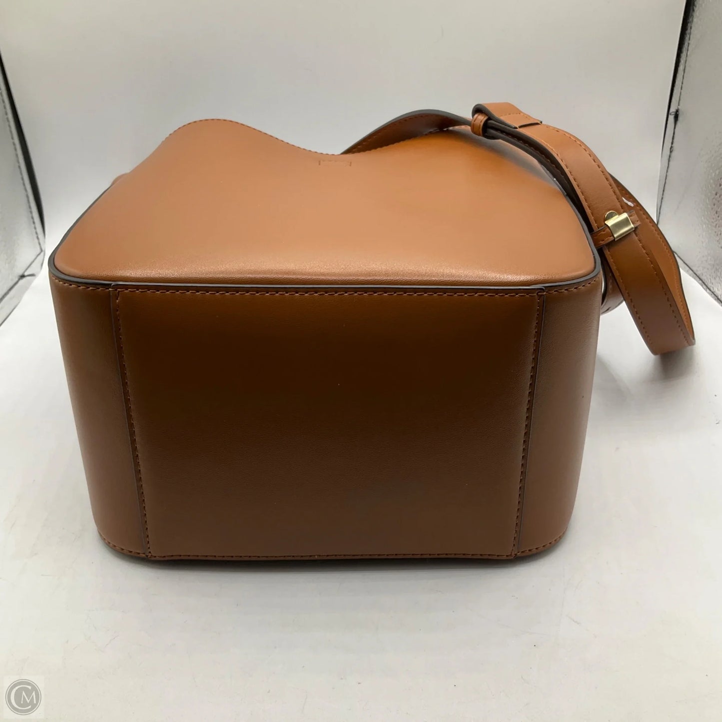 Handbag Leather By Cma, Size: Medium