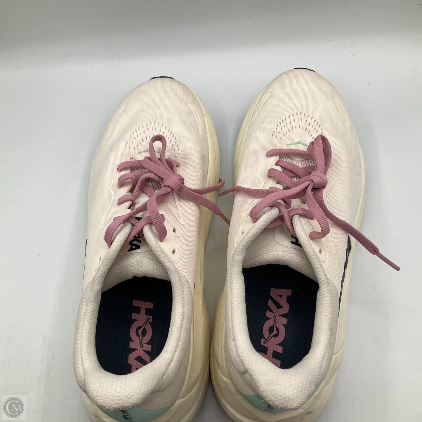 Shoes Athletic By Hoka In Cream, Size: 8.5