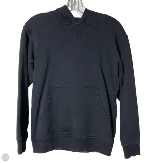 Athletic Sweatshirt Hoodie By Lululemon In Black, Size: 4