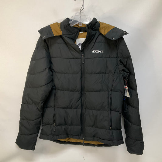 Jacket Puffer & Quilted By Cmb In Black, Size: L