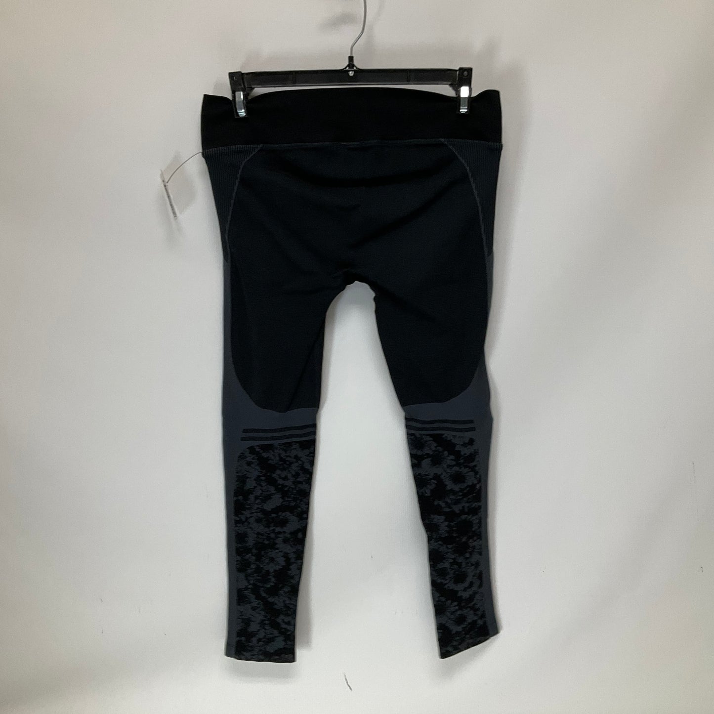 Black & Grey Athletic Leggings Cma, Size L