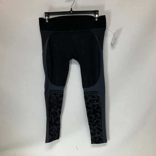 Black & Grey Athletic Leggings Cma, Size L