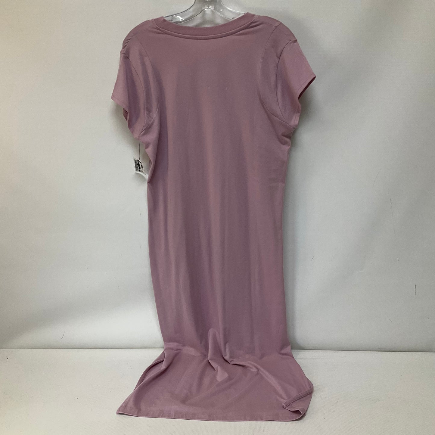 Purple Dress Casual Midi Cmc, Size M