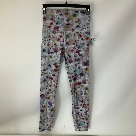 Athletic Leggings By Lululemon In Floral Print, Size: 32