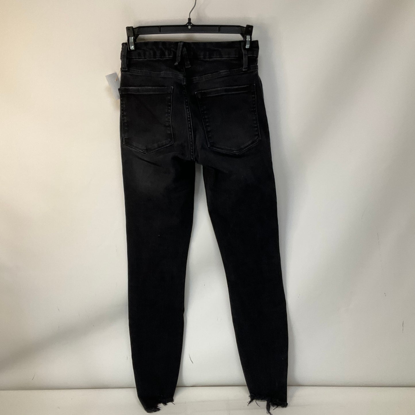 Jeans Skinny By Good American In Black Denim, Size: 2