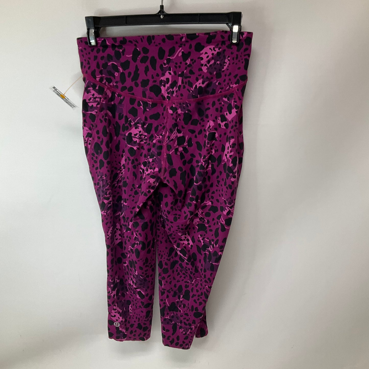 Athletic Leggings Capris By Lululemon In Pink & Purple, Size: 6