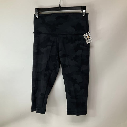 Athletic Leggings Capris By Lululemon In Camouflage Print, Size: 6