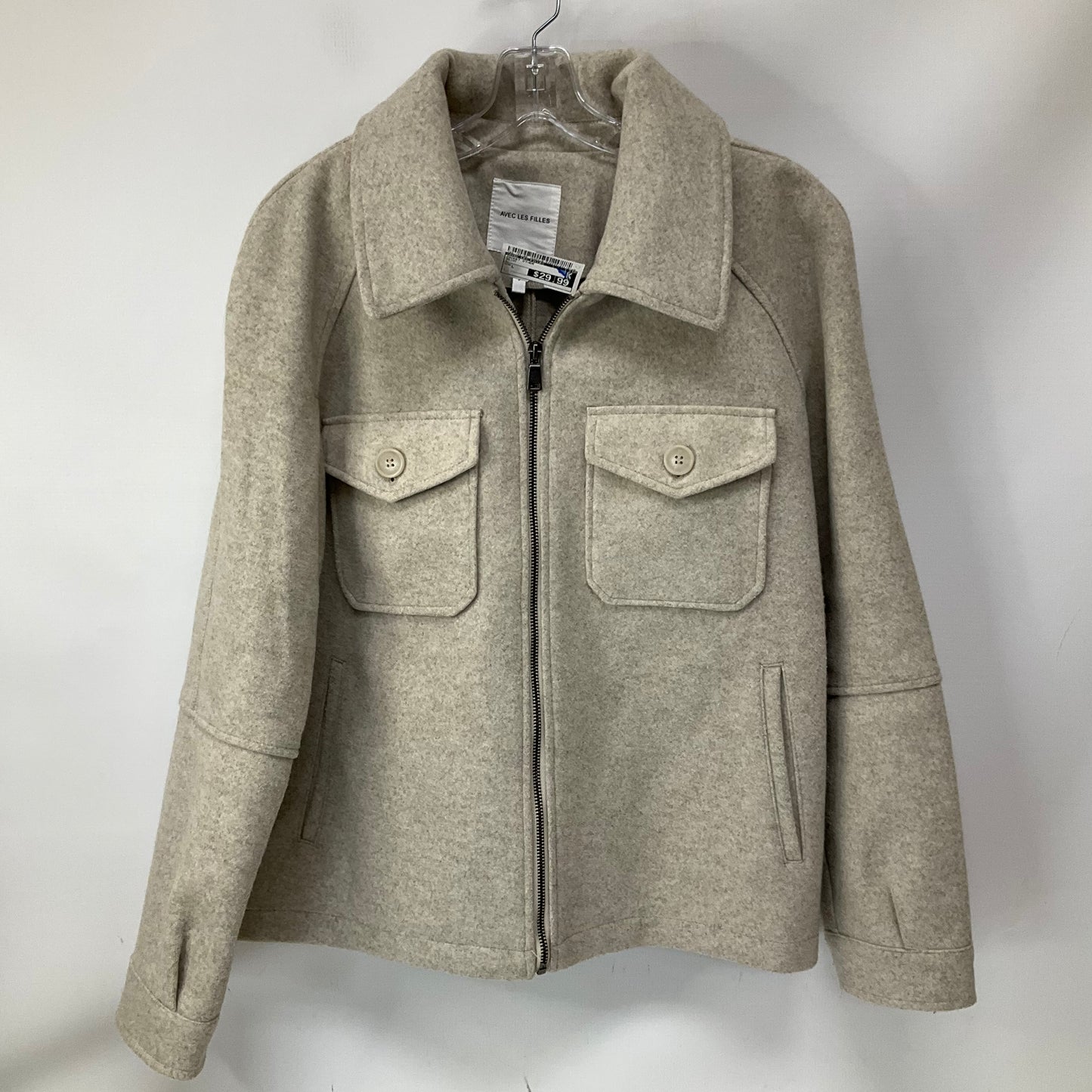 Jacket Other By Avec Les Filles In Beige, Size: L