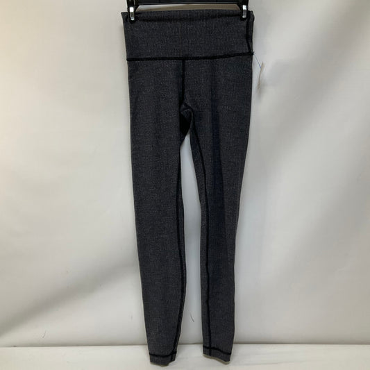 Athletic Leggings By Lululemon In Grey, Size: 4