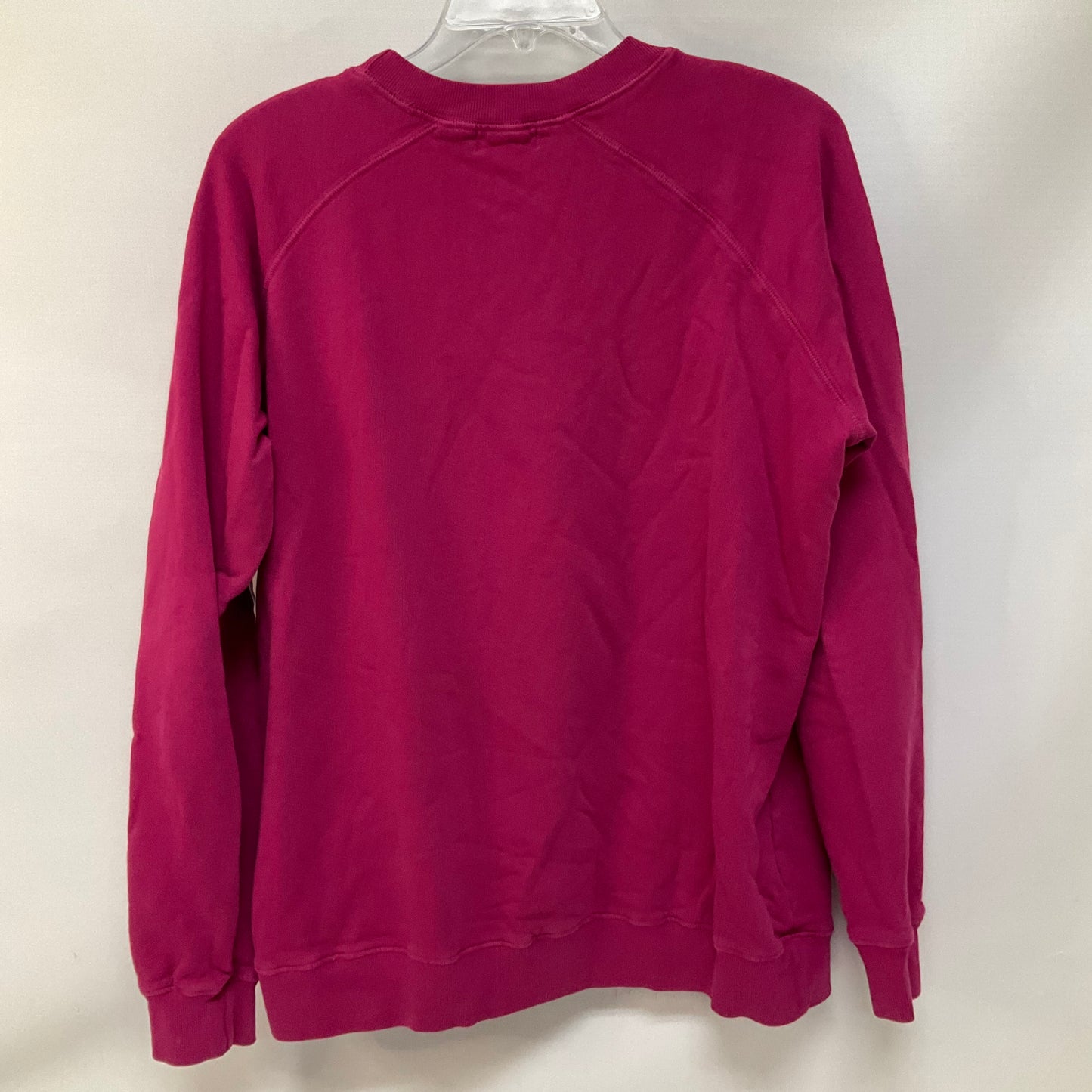 Athletic Sweatshirt Crewneck By Cmc In Pink, Size: S