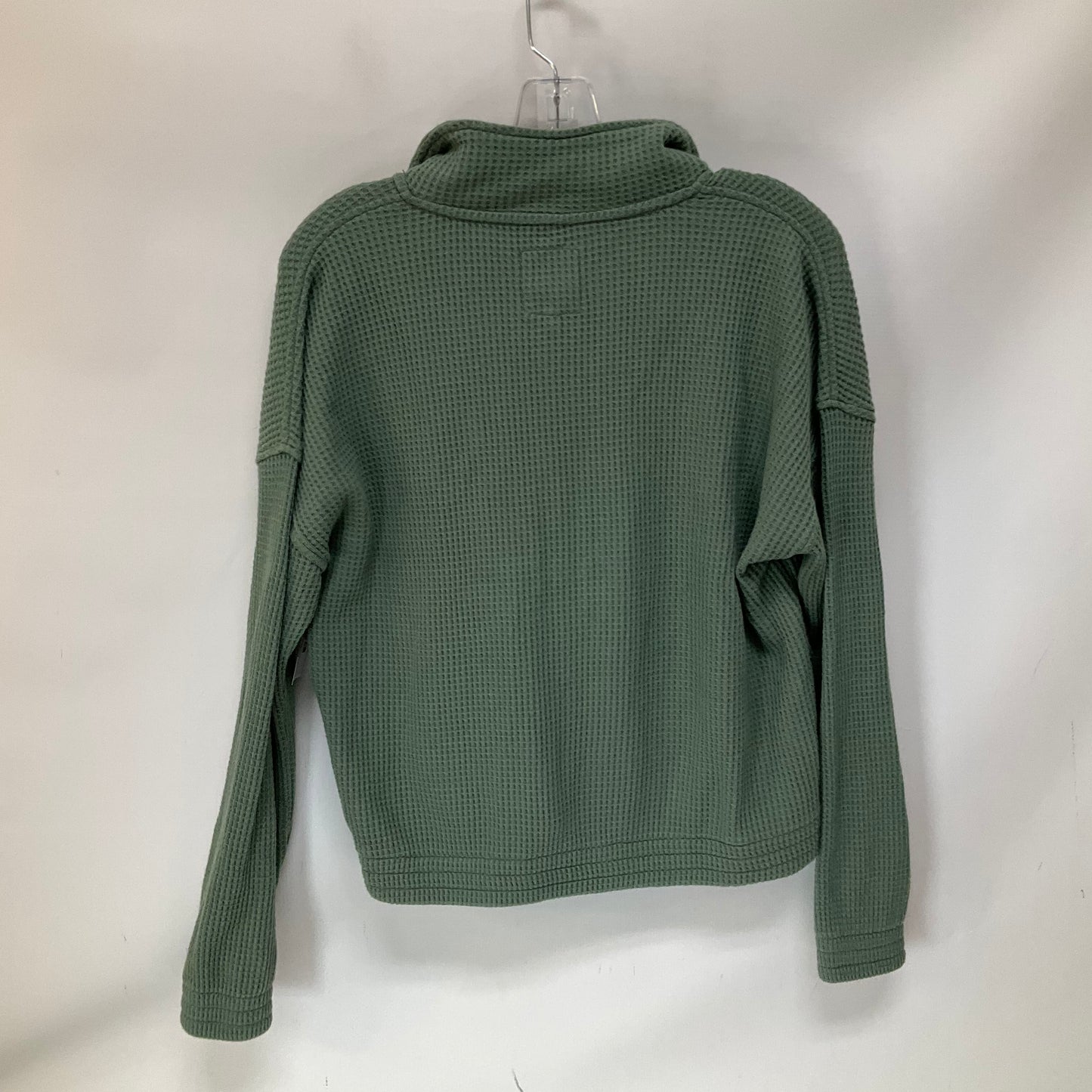 Top Long Sleeve By Aerie In Green, Size: S