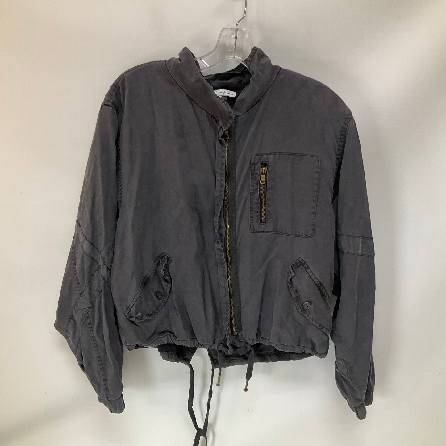 Jacket Other By Young Fabulous & Broke In Grey, Size: M