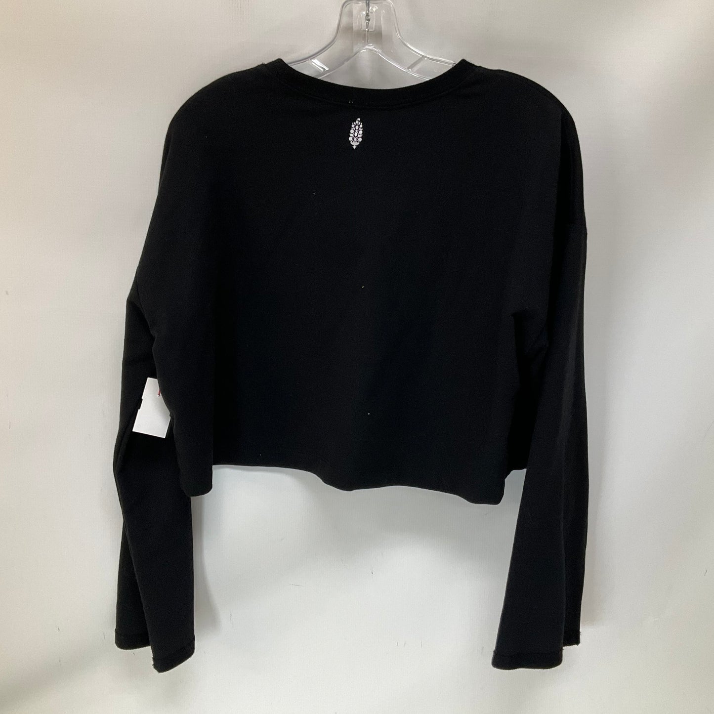 Top Long Sleeve By Free People In Black, Size: S