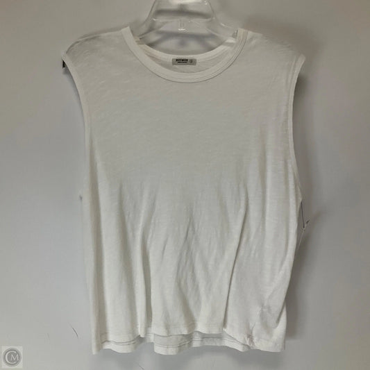 Top Sleeveless Basic By Cma In White, Size: S