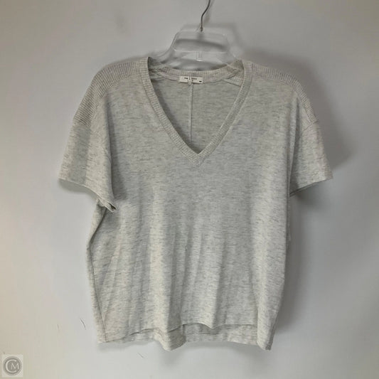 Top Short Sleeve By Rag And Bone In Grey