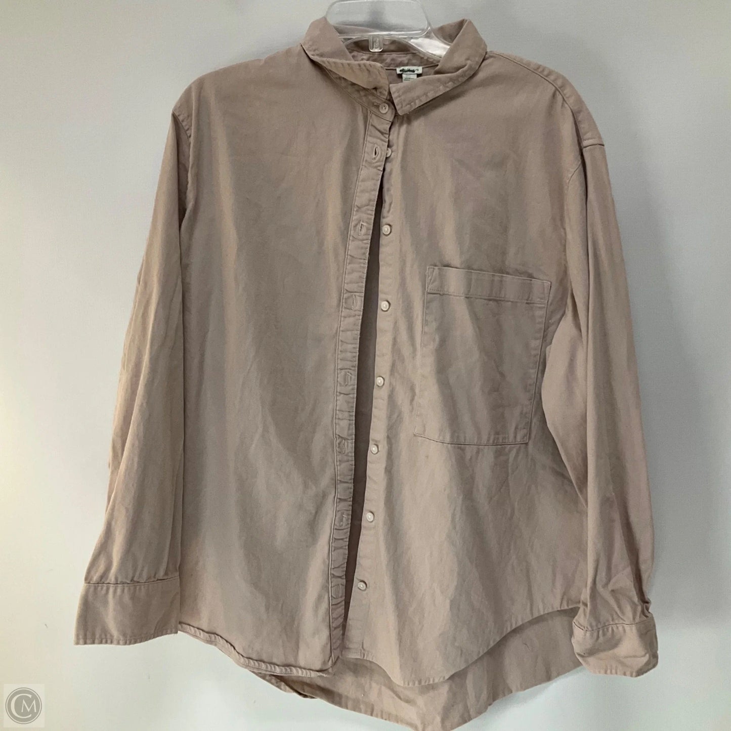 Top Long Sleeve By Aerie In Pink, Size: Xl