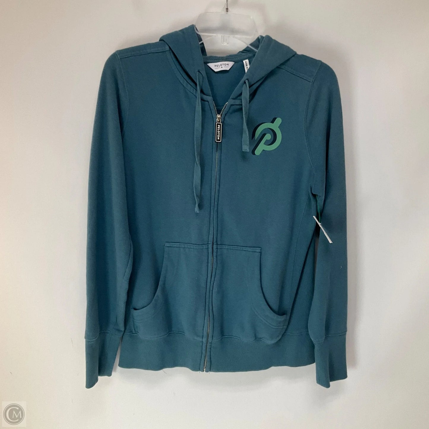 Athletic Jacket By Peloton In Blue, Size: M